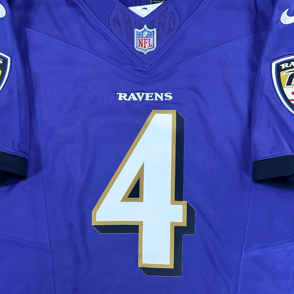 Zay Flowers Baltimore Ravens Nike Vapor F.U.S.E. Limited Jersey - Purple, Large - Picture 5 of 14